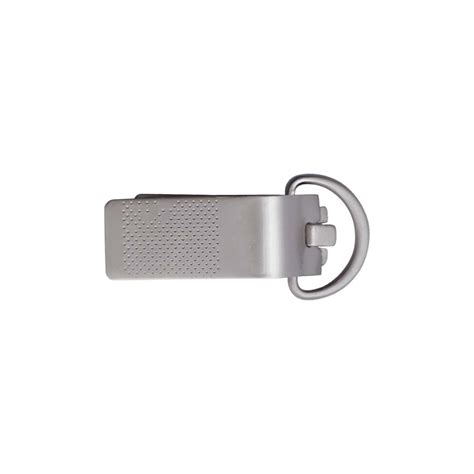 Matte Silver Finish Openable Metal Clip Accessory with D Ring – JHONEA ...