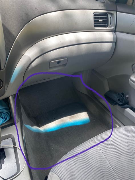 Help! Water leaking into passenger seat floor : r/AskAMechanic