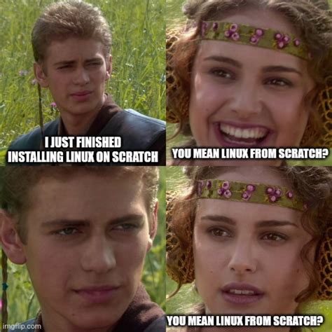 Image result for Linux From Scratch Meme