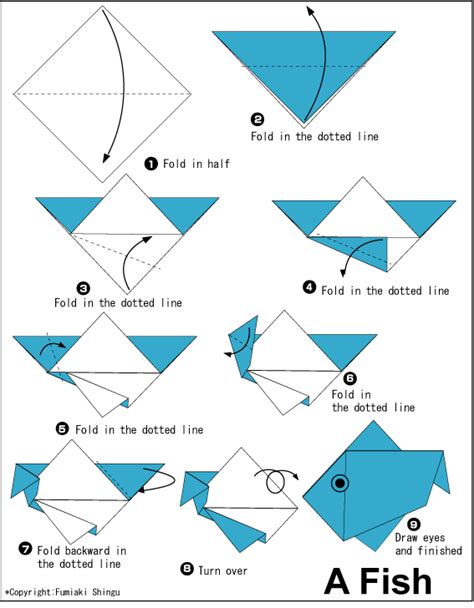 Image result for Beginner Origami Fish
