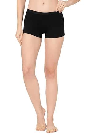 Buy Intimacy Women’s Low Waist Cotton Boyshorts Soft Stretch Panties ...