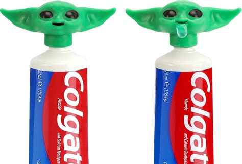 Buy 2 Pack 2022 Baby Y-oda Toothpaste Topper, G-rogu Toothpaste Topper ...