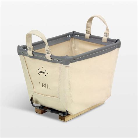 Steele Canvas Basket Corp: Steele Hampers & Laundry Carts | Crate & Barrel