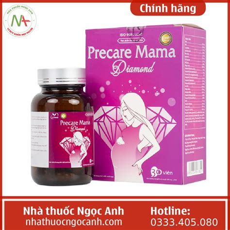 Thuốc Precare Mama Diamond có tốt không, giá bao nhiêu, mua ở đâu?