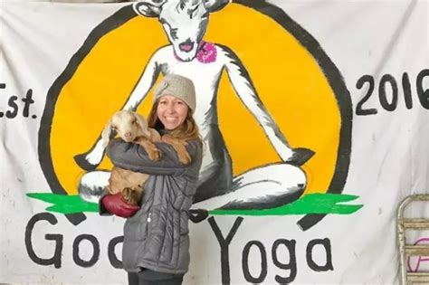 As Goat Yoga Picks Up Pace In Oregon, 900 People Wait In Queue To ...