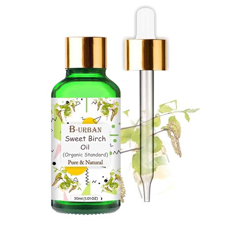 Buy B-URBAN Sweet Birch (Betula Lenta) Oil,100% Pure & Natural ...