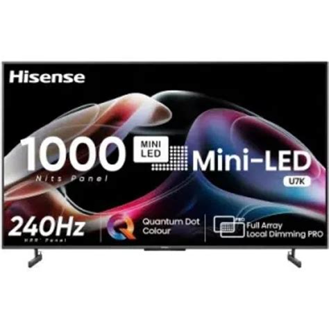 Hisense 85U7K 85 inch (215 cm) Mini LED 4K - Price in India ...