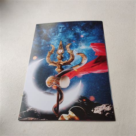 Mahadev wall poster | Style 3 – Dipped in Doodles