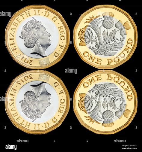 The new shaped 12 sided pound coin that replaced the old round pound in ...