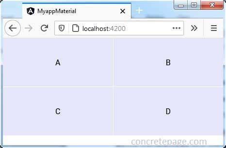 Angular Material Grid List Examples 的图像结果