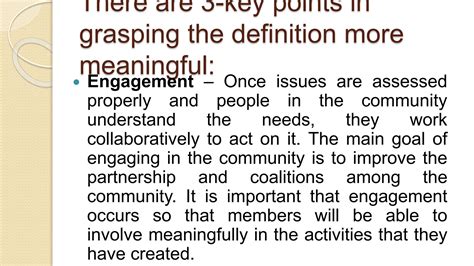 COMMUNITY ENGAGEMENT SOLIDARITY AND CITIZENSHIP | PPTX