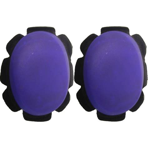 AW Motorcycle Parts. Knee Sliders Blue with suede & velcro backing (Pair)