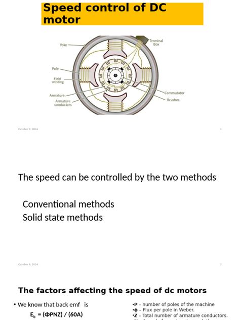 Speed Control of DC Motor | PDF | Electric Motor | Electromagnetic Induction