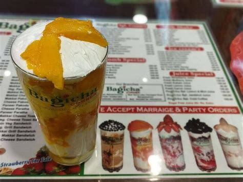 Menu at Bagicha Corner, Pune, Aurora Towers