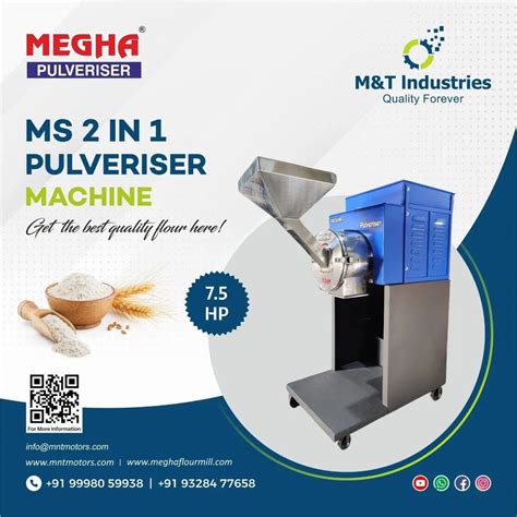 MS Body 2 In 1 Food Pulverizer Machine