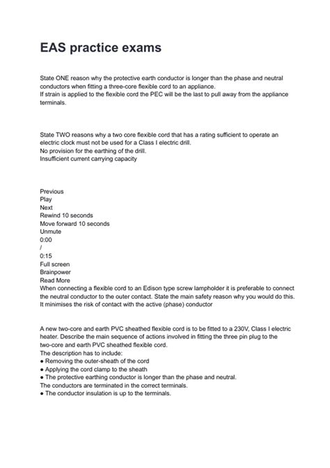 EAS practice exams 2024/2025 Questions With Completed & Verified ...