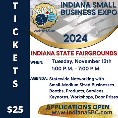 2024 INDIANA SMALL BUSINESS EXPO TRADESHOW CONFERENCE at Indiana State ...