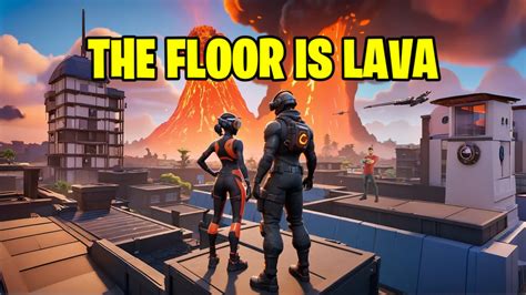 OG FULL MAP! THE FLOOR IS LAVA 6851-1340-9095 by qnb - Fortnite ...