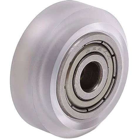 Transparent V-Wheel for 2020 Aluminum Profile - 5mm ID
