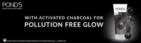 Pond's Pure White Anti Pollution Activated Charcoal Face Wash, 200 g ...