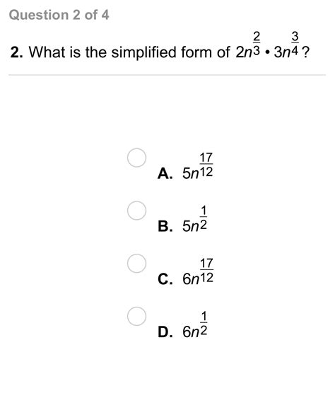 Algebra 1 7-2 Independent Practice: Multiplying Powers With the Same ...
