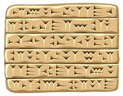 Mesopotamian Cuneiform Alphabet A Z