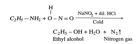 What will be the action of the mixture of sodium nitrite and dilute ...