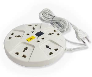mute Universal Extension Cord Multi Socket Surge Protector 3 Meters 2 ...