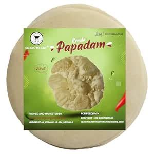 Click to Eat |Kerala Pappadam 200 Grams -Traditional Kerala Papad ...