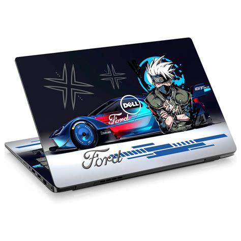 Ford GT Kakashi Anime Racing Laptop Skin | 3D Embossed 3M Vinyl ...