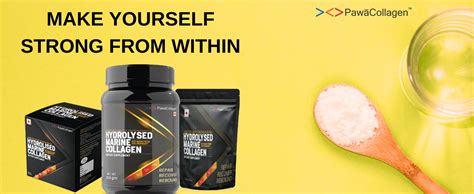 PawaCollagen Worlds Best Marine Collagen Powder for Skin, Joints ...