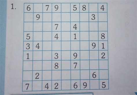 This question is for genius and ace Please Help kardo bhaiSudoku is ...
