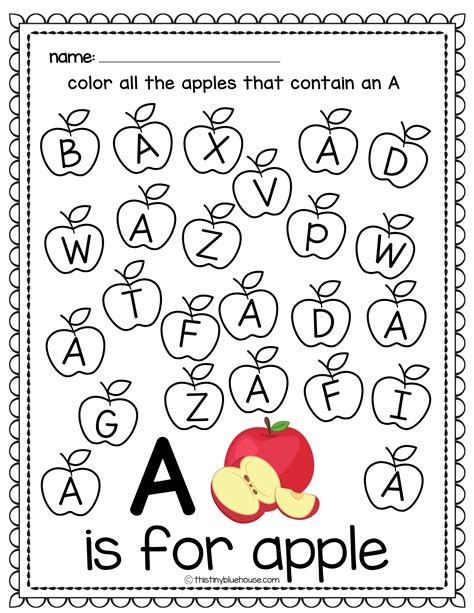 Letter Recognition Worksheets (26 page free printable PDF bundle ...