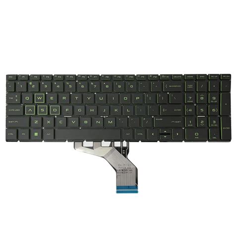 KEY HP 15-DK BACKLIGHT GREEN
