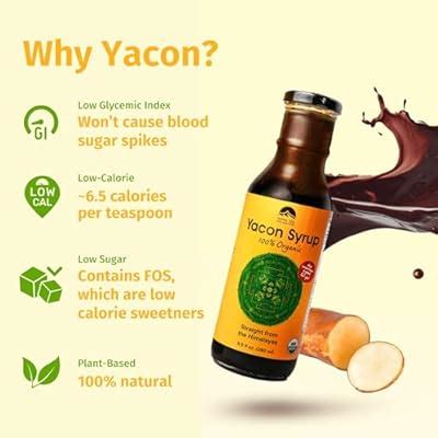 Nepal Tea Yacon Syrup 100% Organic, 9.5 Fl Oz Glass India | Ubuy
