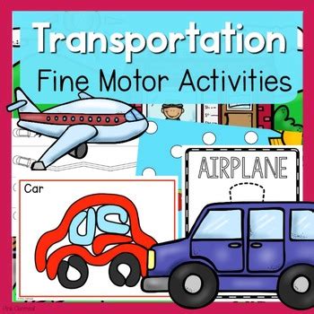 Transportation Fine Motor Activities 的图像结果