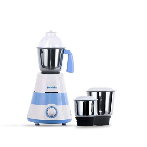 Buy (Refurbished) Solidaire 750-Watt Mixer Grinder with 3 Jars (White ...