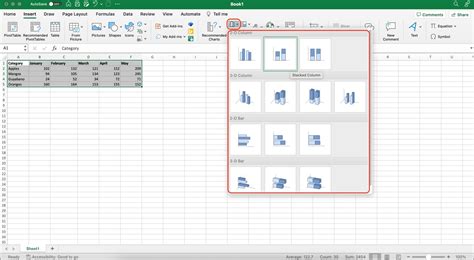 Using Stacked Bar Chart in Excel 的图像结果
