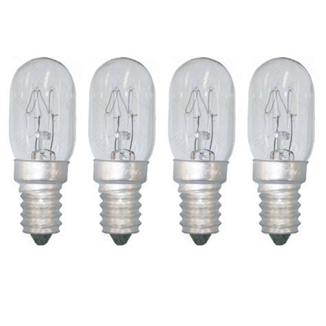 4 Pc Microwave Bulbs Oven Light Lamp 25w 120v Intermedium Replacement ...