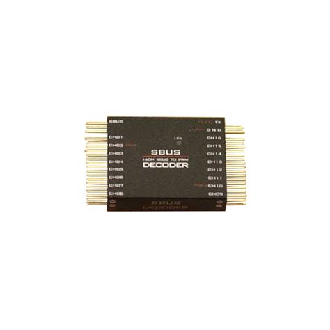 Buy QwinOut DIY SBUS to 16CH PWM Converter SBUS to PWM/PPM DECODER Two ...
