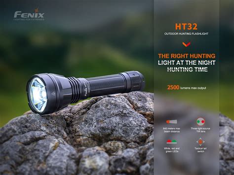 Fenix HT32 Tricolor Torchlight - Railway Toch - Green & Red Torch Light ...