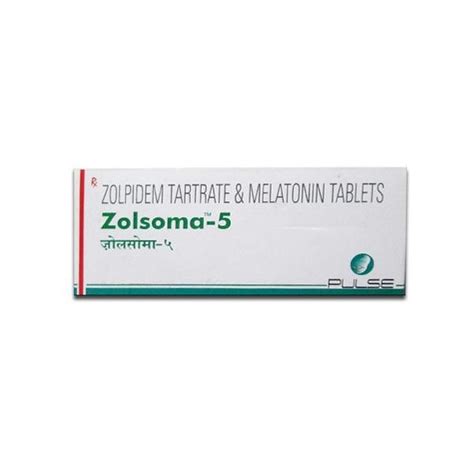 Zolsoma 5mg/3mg - Strip of 10 Tablets : Amazon.in: Health & Personal Care