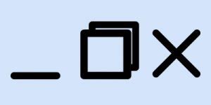 Image result for Minimize/Maximize Exit