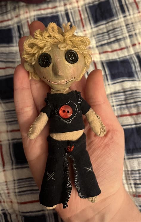 made a coraline doll of my bf out of his old clothes : r/crafts