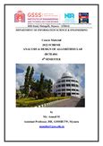Analysis & Design of Algorithms - BCS401 - VTU - Studocu
