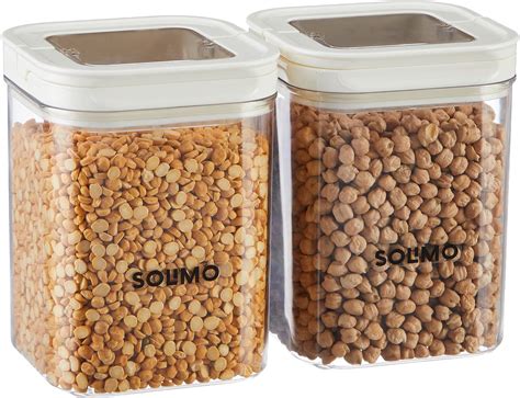 Buy Amazon Brand - Solimo Multipurpose Airtight Containers For Kitchen ...