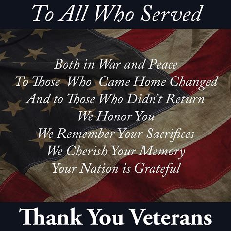 Veterans Day Thank You Quotes