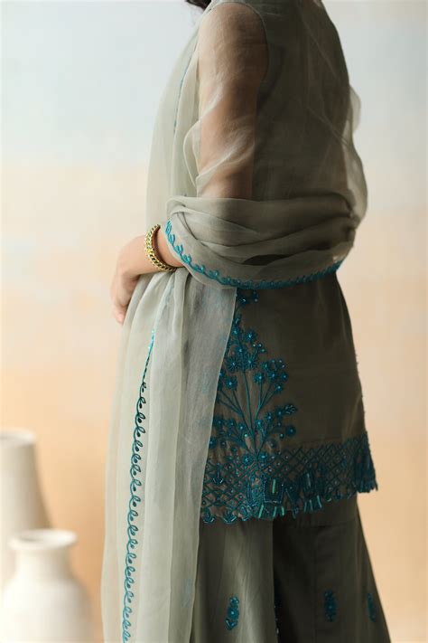 Sea green kurta set – Aman Takyar