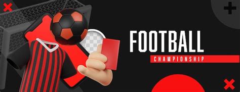 Football representative elements banner 3d illustration | Premium PSD
