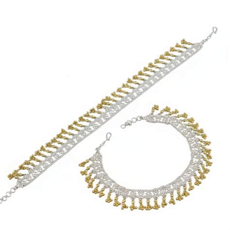 Silver Anklet Painjan Payal | 92.5% Sterling Silver Jewelry